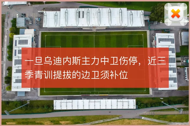 一旦乌迪内斯主力中卫伤停,近三季青训提拔的边卫须补位